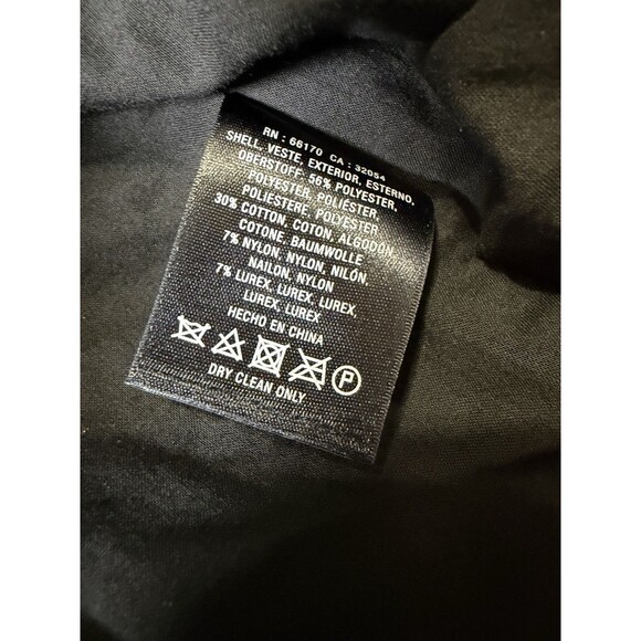 EIFSDOTTIR Size 0 Cocktail Dress Black Multi Floral Shimmer Cutout Back Pockets - Picture 8 of 9